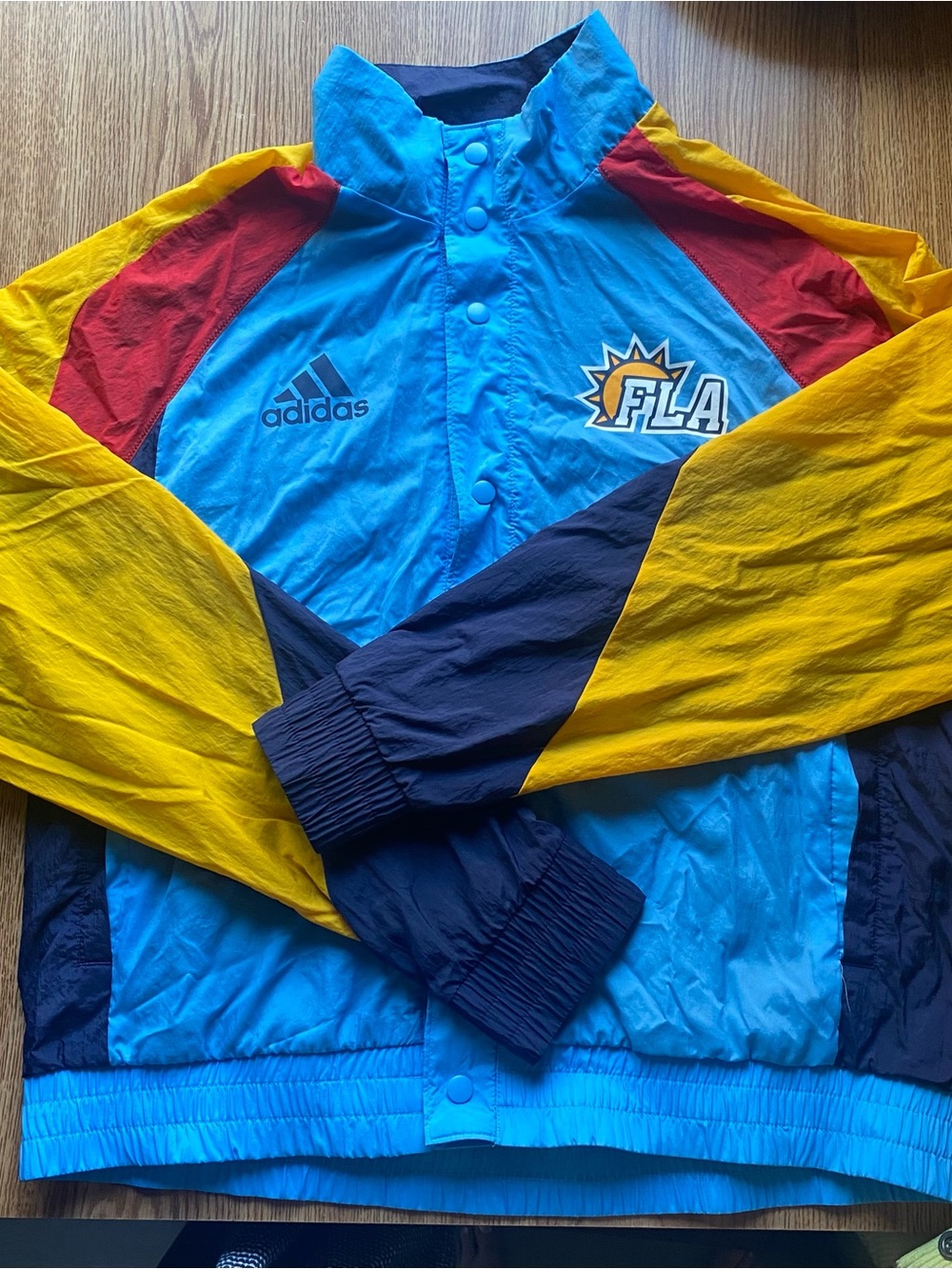 adidas Florida Panthers Reverse Retro Jacket Sky Blue HP1744